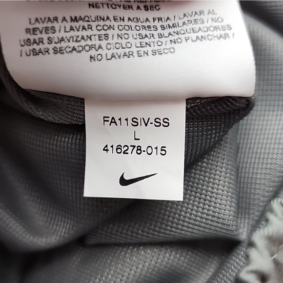 NIKE Golf Men  Storm-Fit Grey Water Resistant Mesh Lined Pant 416278 Size Large - Picture 12 of 15